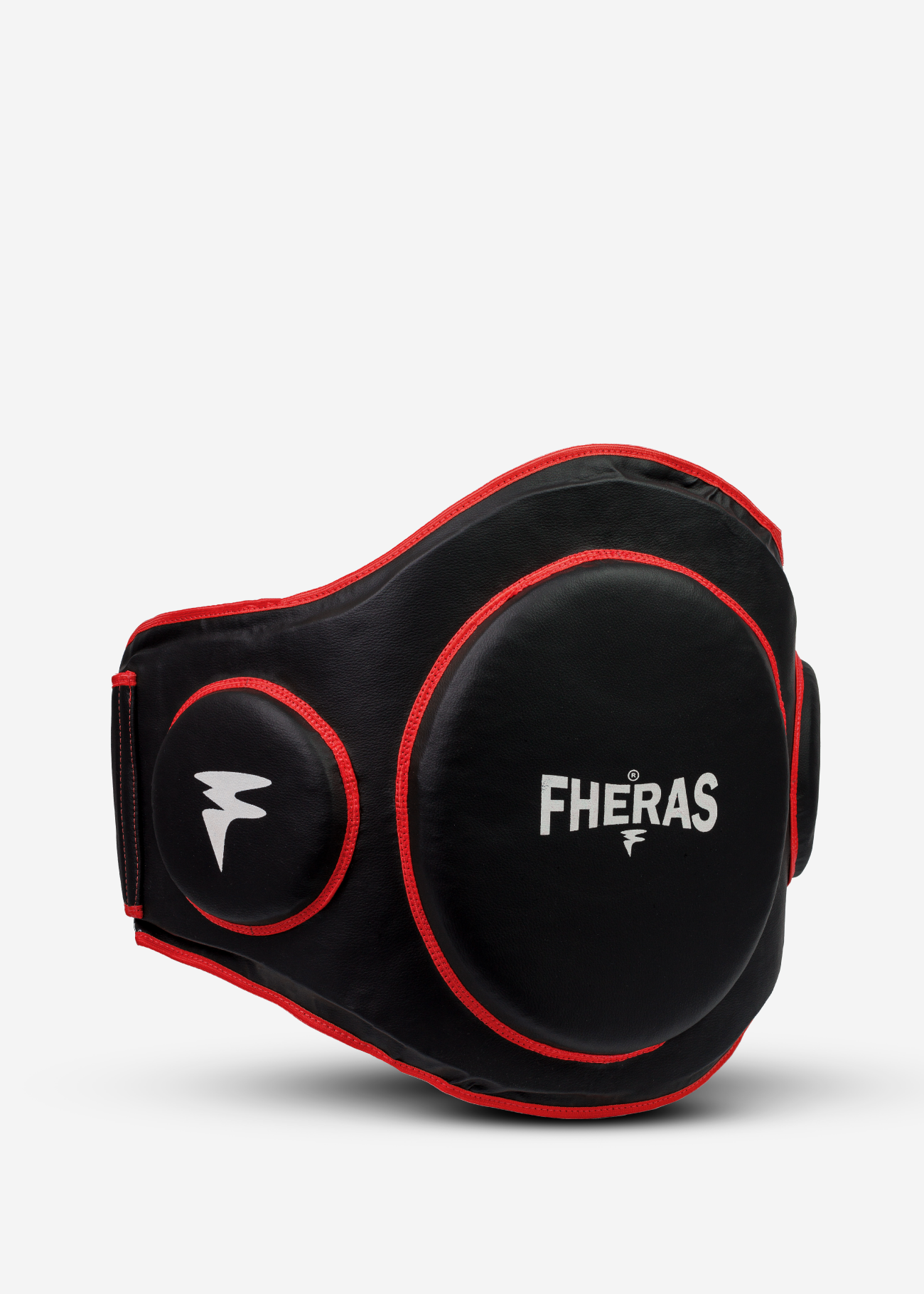Cinturão (Belly Pad) Preto e Vermelho