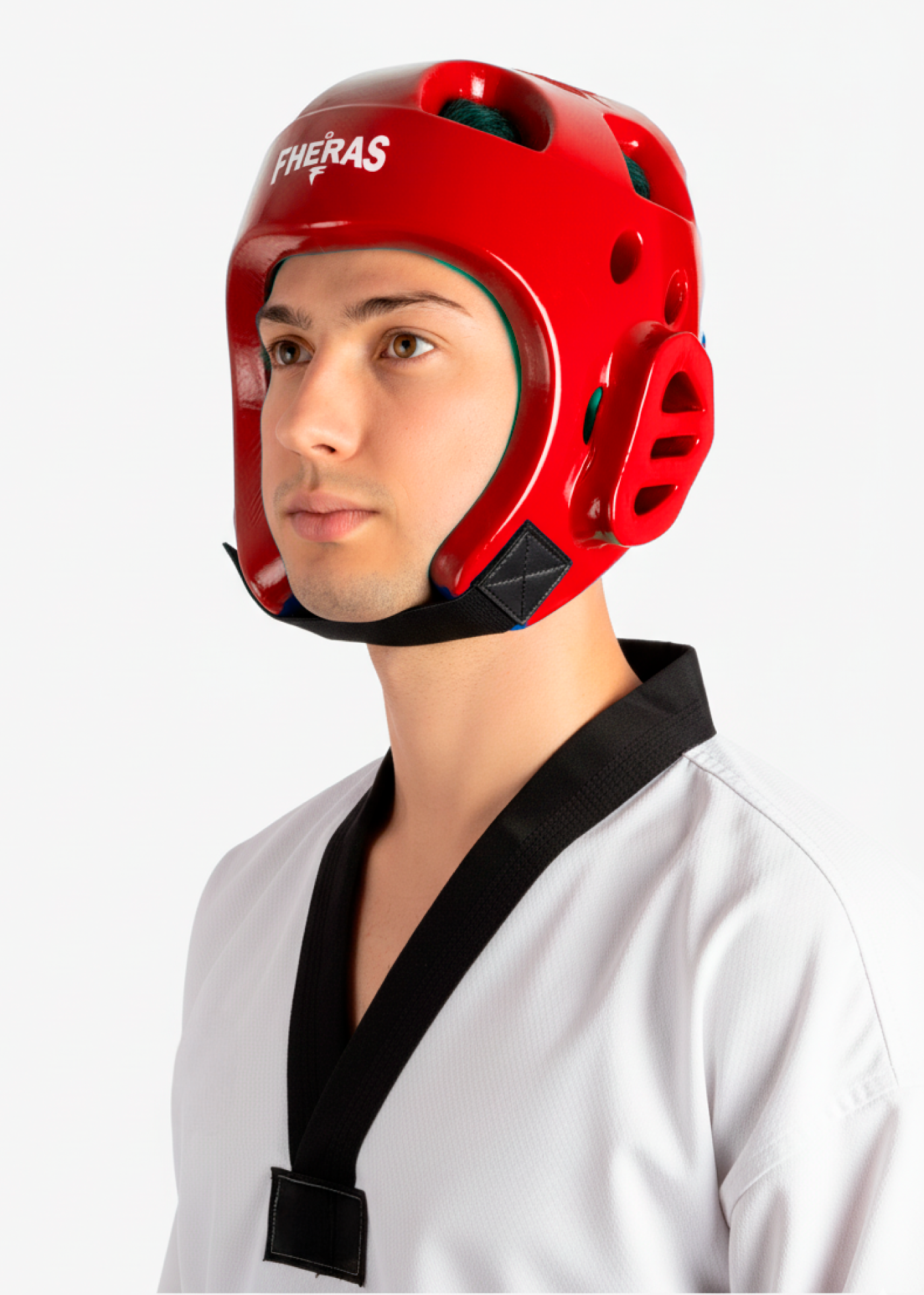 Capacete Taekwondo Injetado vermelho